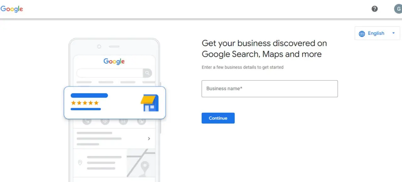 entering business details for local seo