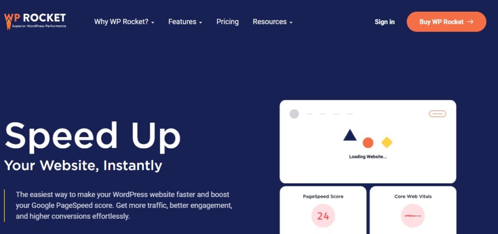 wp rocket optimization