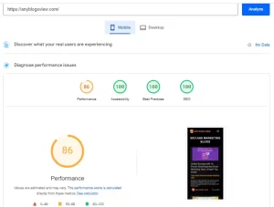 technical seo mobile web page speed